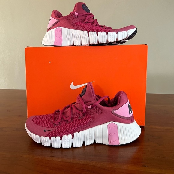 Nike Free Metcon 4 Rise/White/Cave Purple CZ0596-600 new womens shoes workout - Picture 2 of 5
